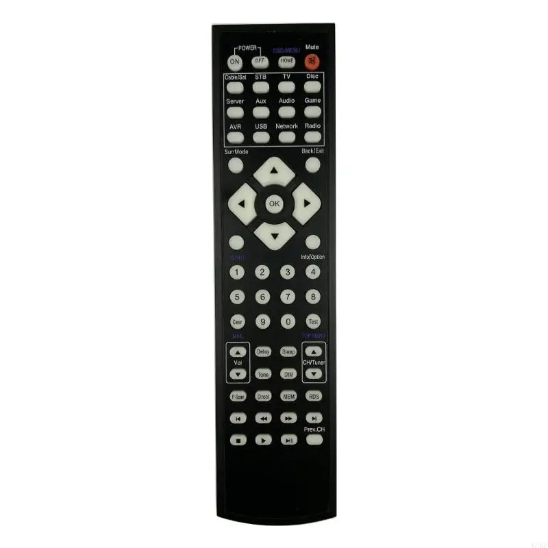 Ergonomic Remote Control Comfortable Grip Reduced Fatigue for MBE664 AVR101 Extended Television Viewing K1KF Quake CN