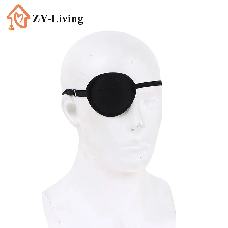 1Pcs Occlusion Medical Lazy Eye Patch Amblyopia Obscure Astigmatism Eyeshade Filled Pure Silk Child Amblyopia Eye Patches Quake
