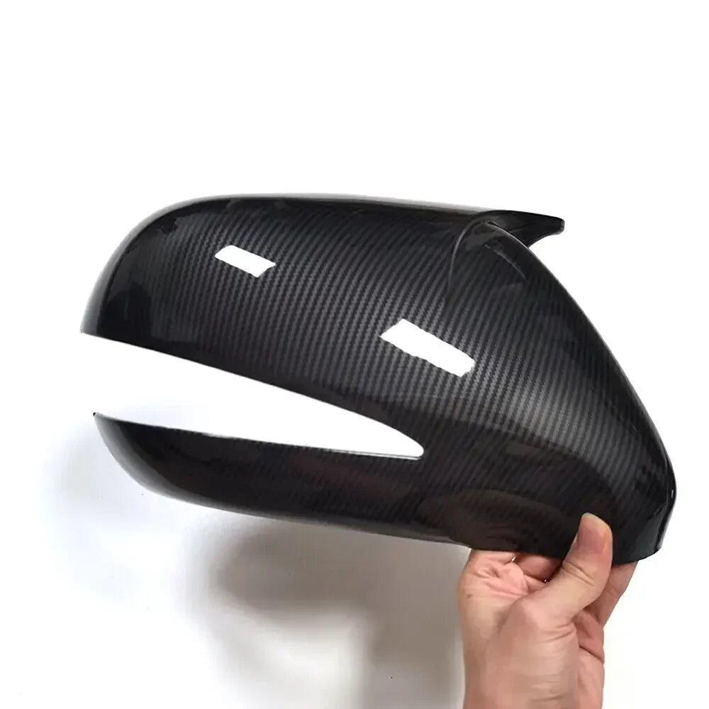 LHD For Lexus RX RX270 RX350 RX450 2009-2014 Car Sicker Rearview Side Mirror Cover Wing Cap Exterior Rear View Case Trim Carbon Quake