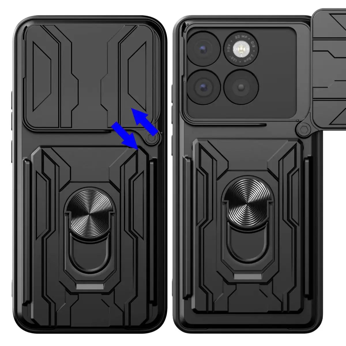 2-in-1 Card Case +Stand Phone Case For Motorola EDGE70 5G Shock-Proof Rear Cover Protective Phone Case Quake