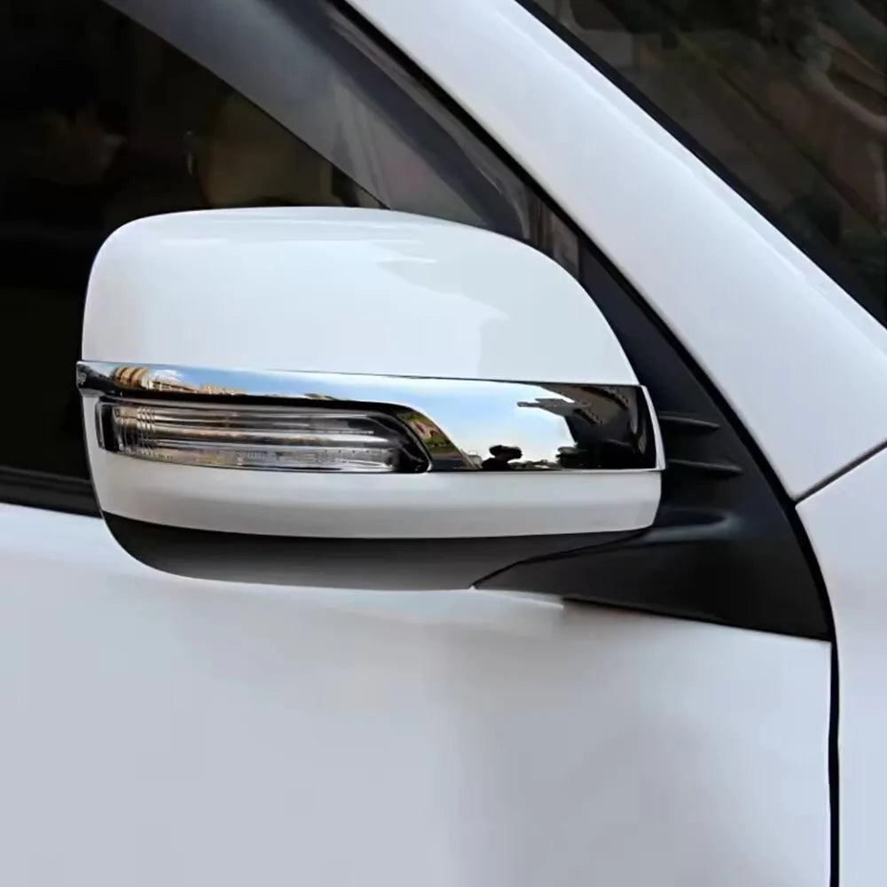 For Toyota Land Cruiser Prado 150 2012-2021 Car Sticker Rearview Side Mirror Cover Exterior Trim Accessories Vehicle Decoration Quake