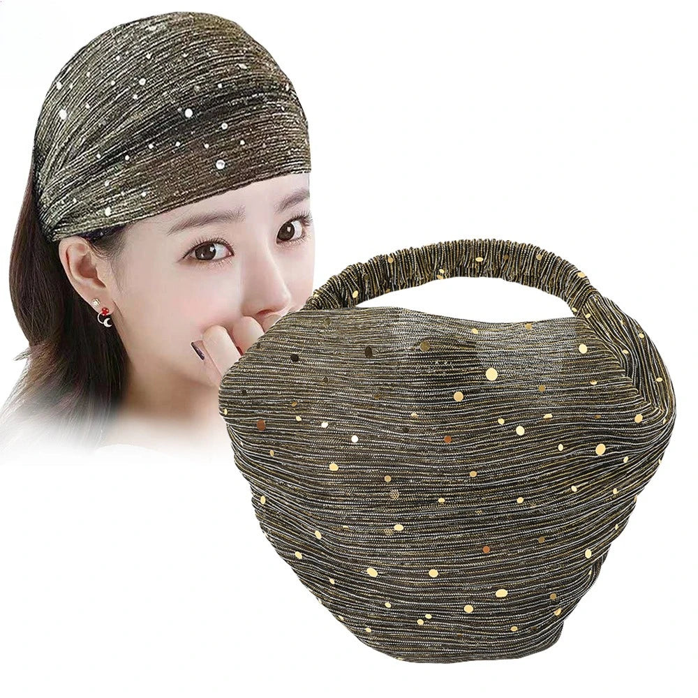 Fashion Cover White Hair Headband Braids Hair Headband Wash Face Retro Elegant Wide Edge Pressed Hair Headgear Headband Headwear Quake