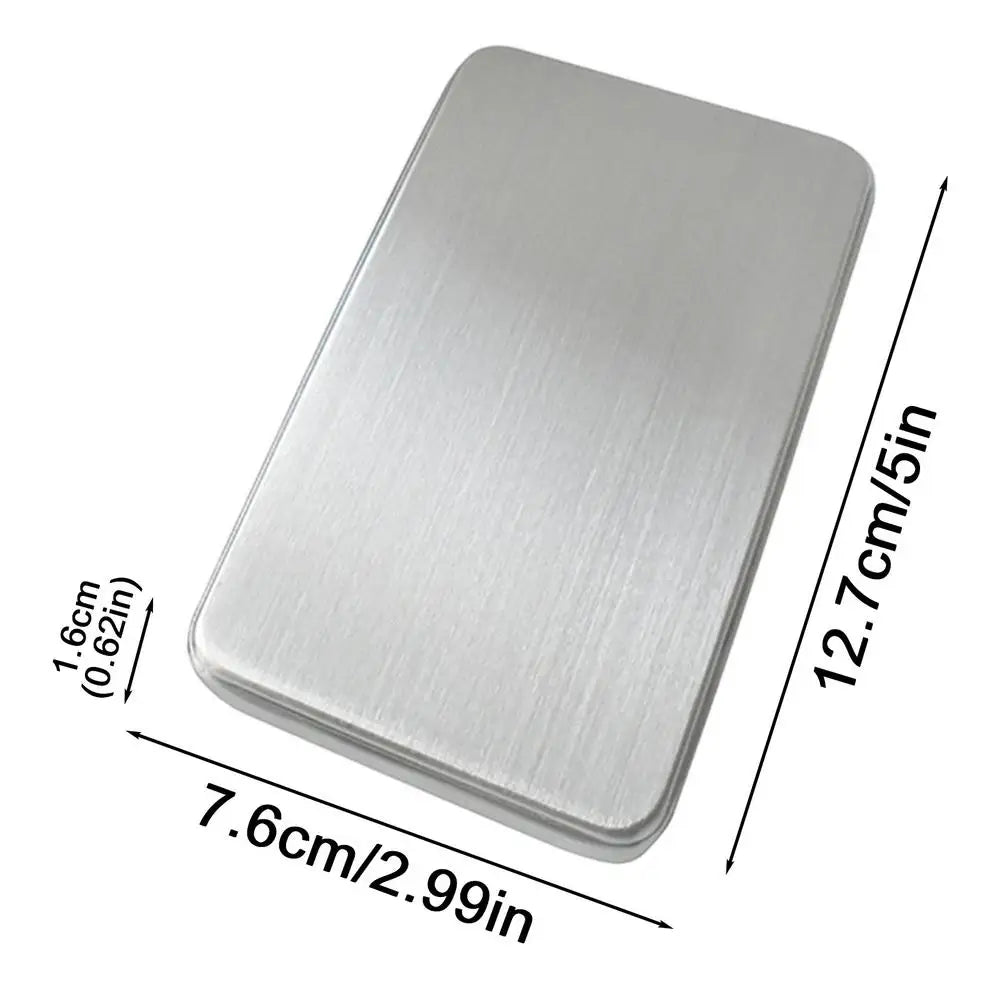 Stainless Steel Ice 6 Pcs Reusable Long Lasting Portable Ice Packs for Lunch Boxes Beverage Home Office Travel Camping Fishing Quake Silver
