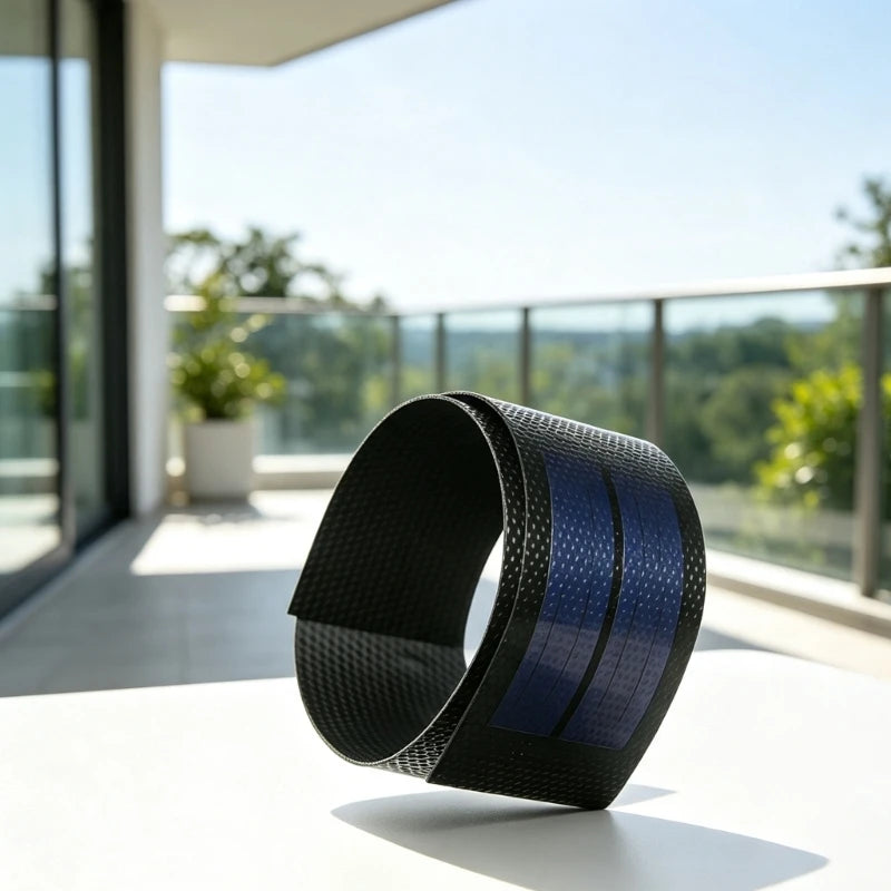 Flexible Thin Film Solar Module 6V 1W Rollable Sheet, ETFE for Garden Lights, Emergency Lighting, and Portable K1KF Quake CN