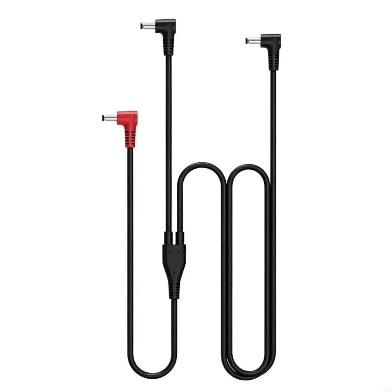 Fan Clothing Spare Cable 3.8X1.35Mm PVC Power Splitter Cord for Hot Weather Commute and Daily Carry K1KF Quake 1 to 2 CN