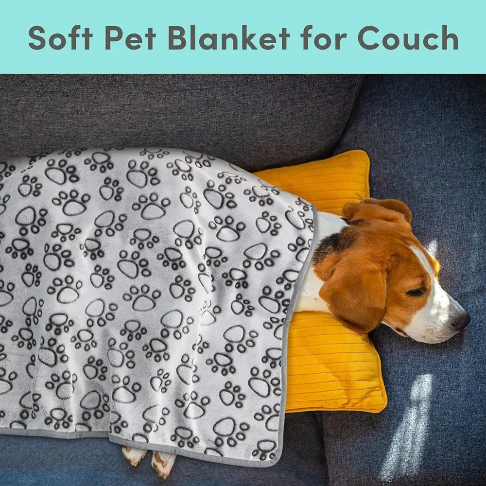 Fuzzy Comfort Dog Blanket; Ultra-Soft and Cozy for Your Pet’s Ultimate Warmth and Serenity Quake