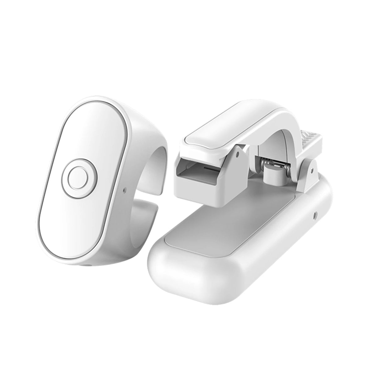 Wireless Earbuds with 48 Hour Battery Life Compact Portable Charger Compatible with Bluetooth Headphones and Smart Devices Quake White