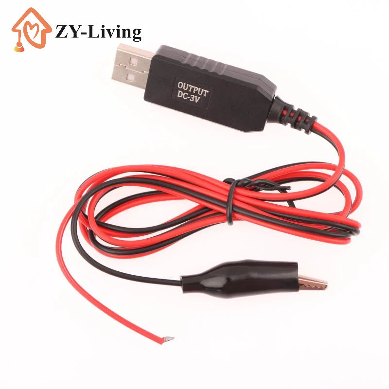 1 Piece Multimeter Microphone Toy's Remote Devices USB 5V To 3V Converter Step Up Voltage Converter Power Cable Quake