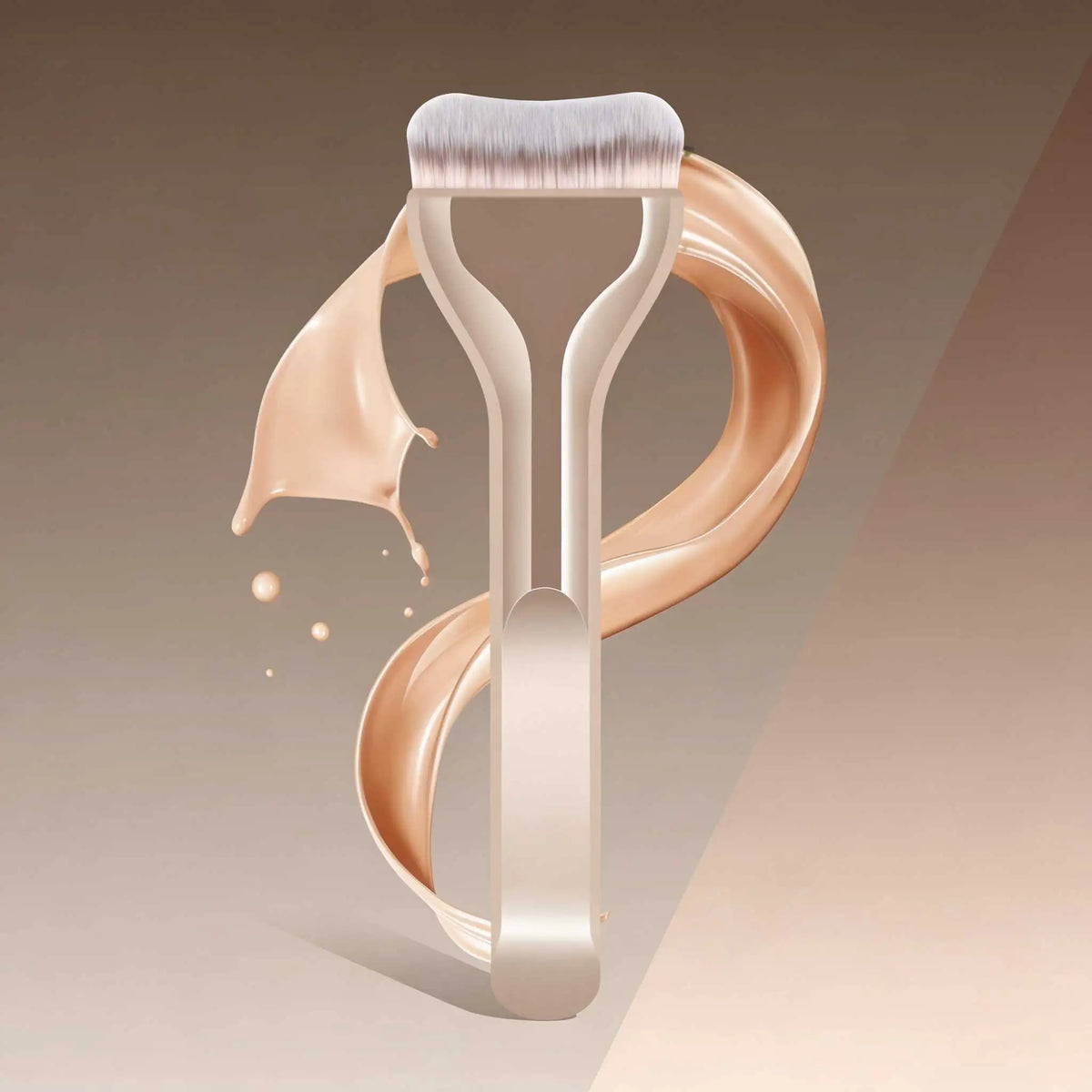 1pc Gentle On Skin Ultra-Soft Makeup Brush Professional Travel Cosmetic Brush Foundation Brush Face Brush Powder Brush Concealer Quake