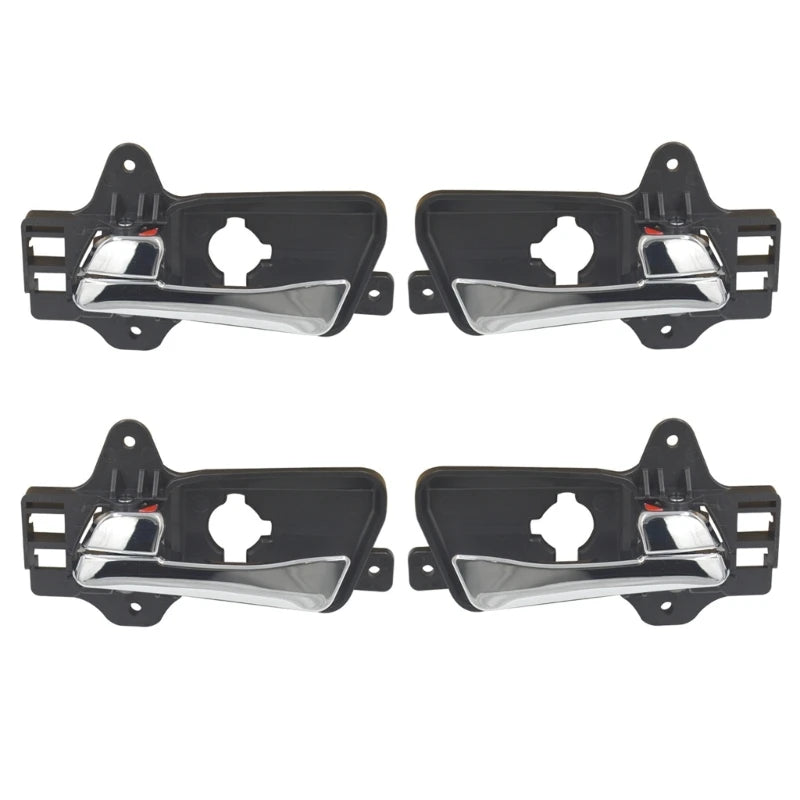 826202L010 Interior Cabin Handle Repair Part, Car Door Pull Lever in Black and Silver for Daily Access and Routine Care H8WE Quake