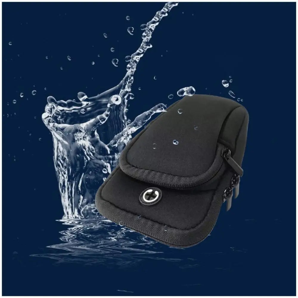 Universal Waterproof For Phone Money Keys Running Accessories Arm Bags Sports Armband Phone Case With Headset Hole Quake