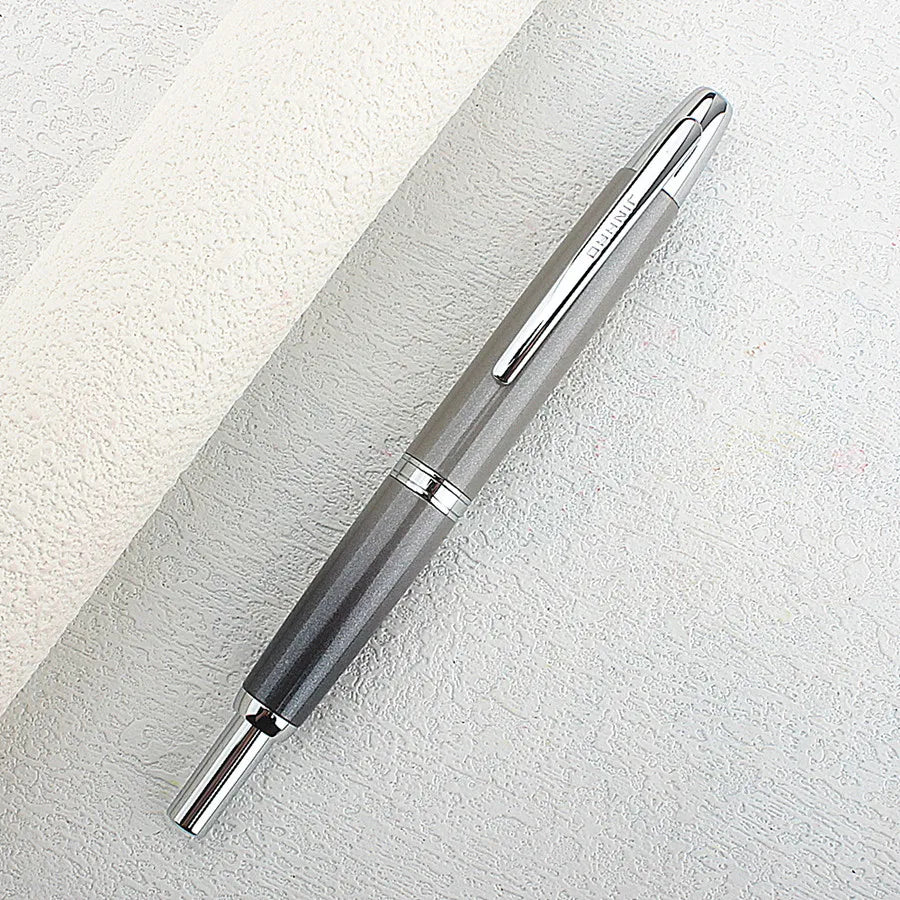 High Quality JINHAO 10 Fountain Pen EF/F Nib Stationery Office School Supplies Clicking Pen Quake 10-3 EF 0.38MM