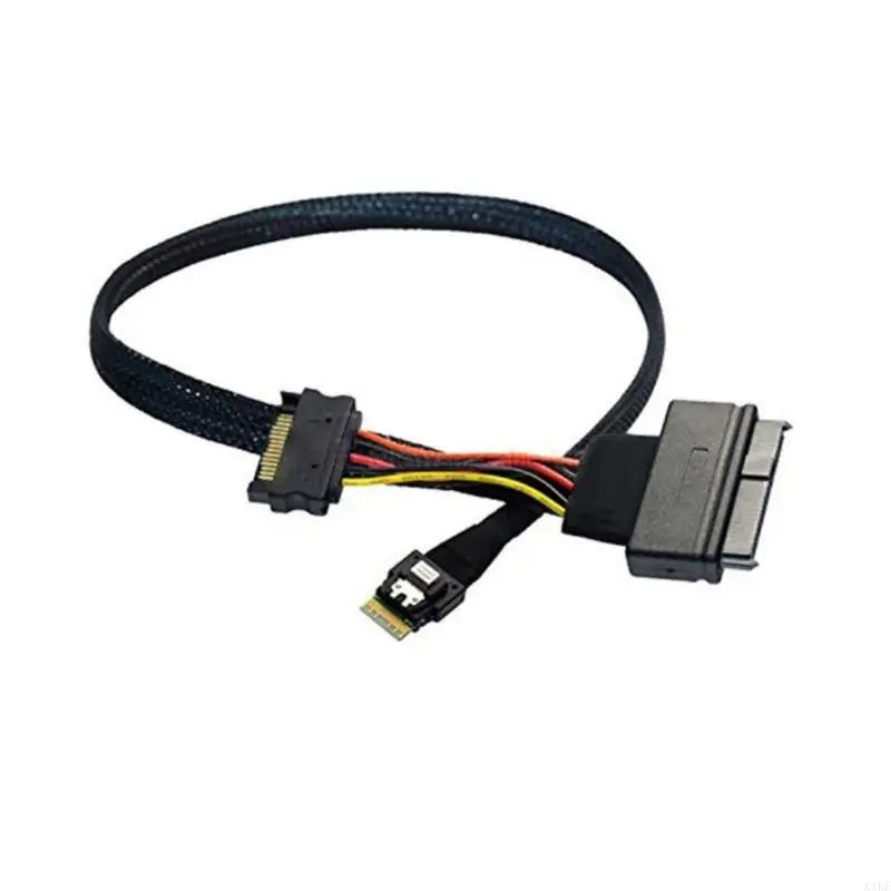 Durability SASSFF-8654 4i 38pin To SAS8639U.2 Data Cable for Servers and HPC Application Data Center Connectivity K1KF Quake 8654 to 8639 U.2 China Mainland