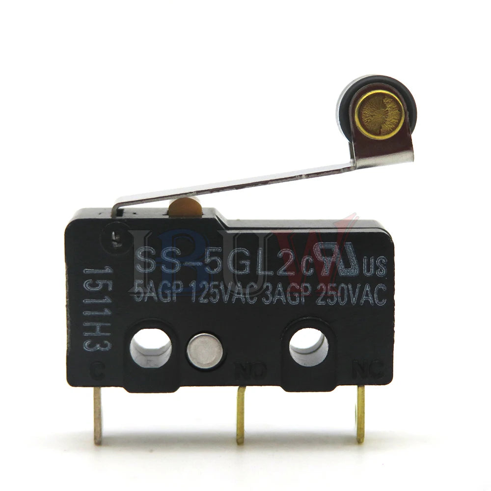 1PCS/lot Limit Micro switch Three Straight Legs Mouse Side Key Momentary Micro Limit Switch SS-5 SS-5GL SS-5GL2 SS-5GL13 Quake SS-5GL2