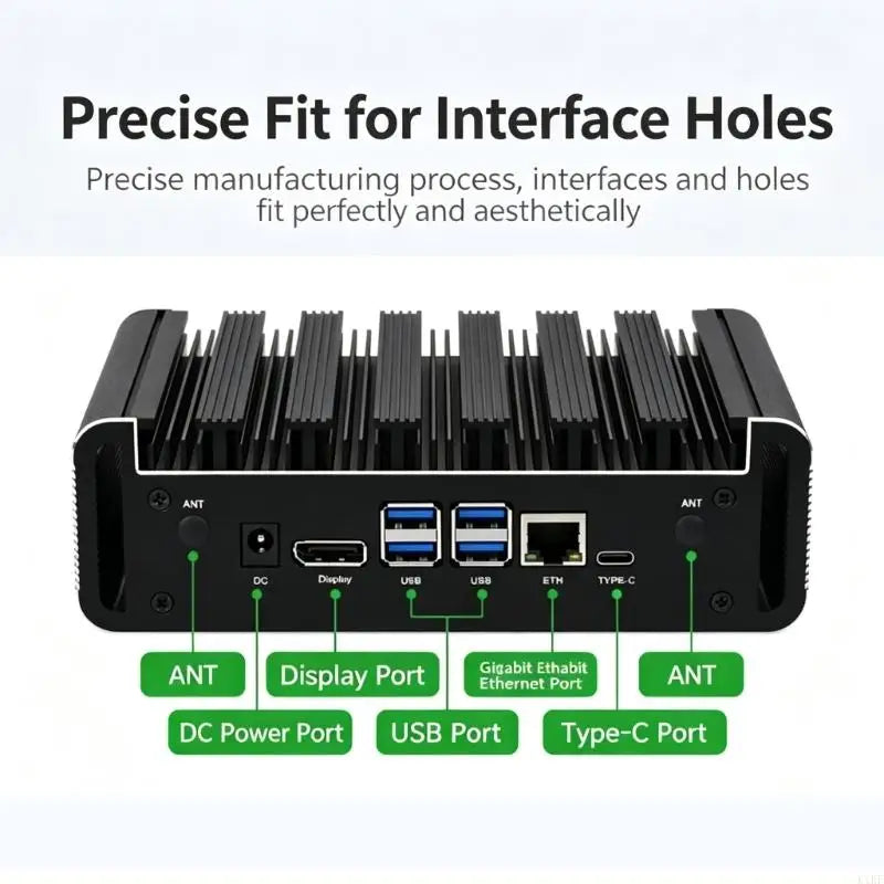Control Cabinet Installation Enclosure for Orin, Passive Cooling Housing with Front I O Cutout and Thermal Grease K1KF Quake CN