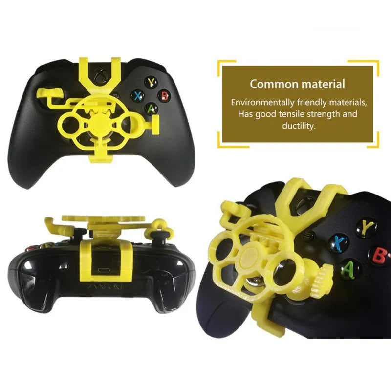Gaming Racing Wheel Pubg Mobile Joystick 3D Mini Steering Wheel Case Add on for Xbox One X / Xbox One S / Elite Controll Quake