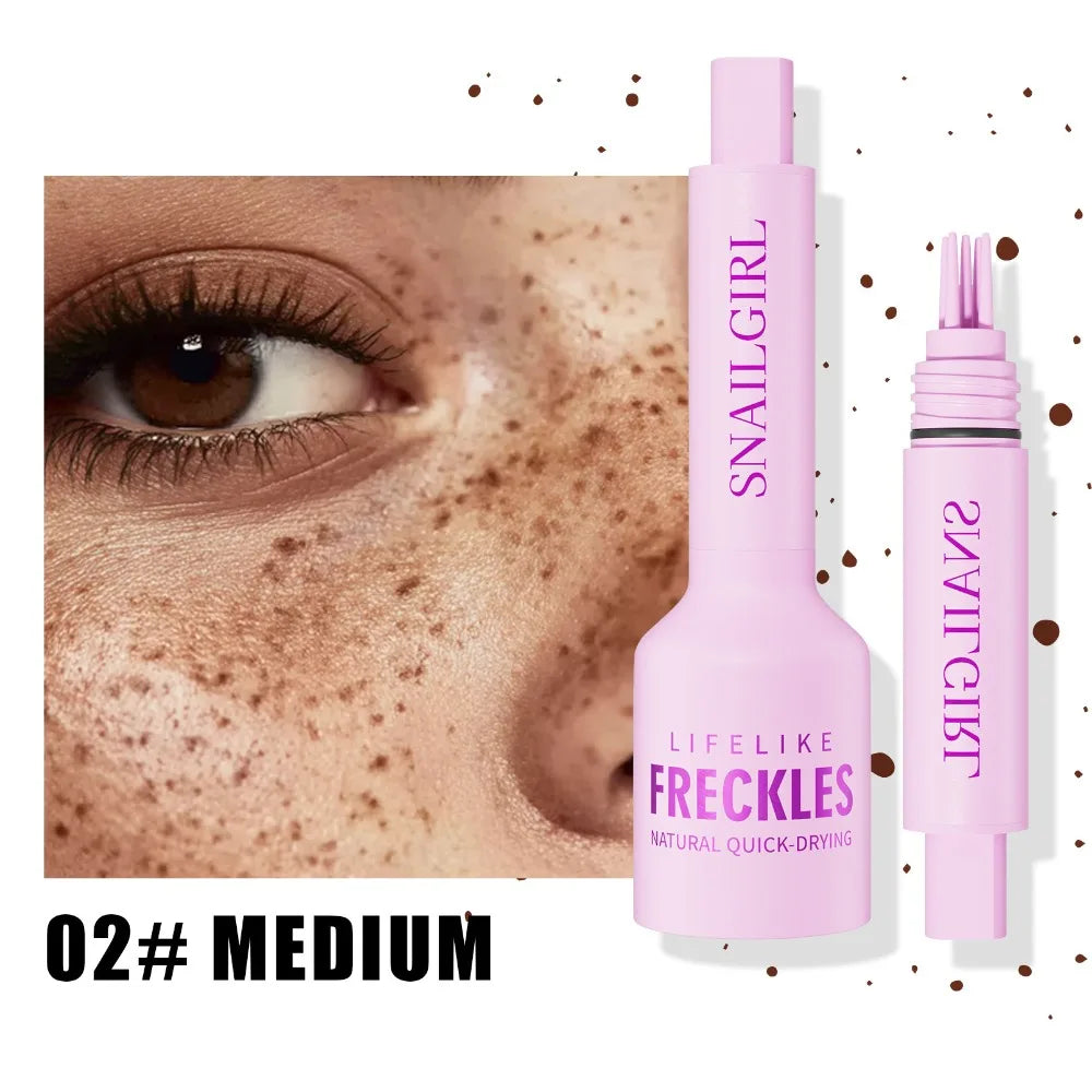 Tool Waterproof Fake Freckles Pen Quick-Drying Long Lasting Spot Pen Lifelike Freckle Pen Face Quake Color 2