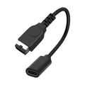 Type C to for SP Cable USB Charging Cable for GBA SP Game Console Portable USB C Cable Cord Wire Gaming Accessories 10cm Quake black
