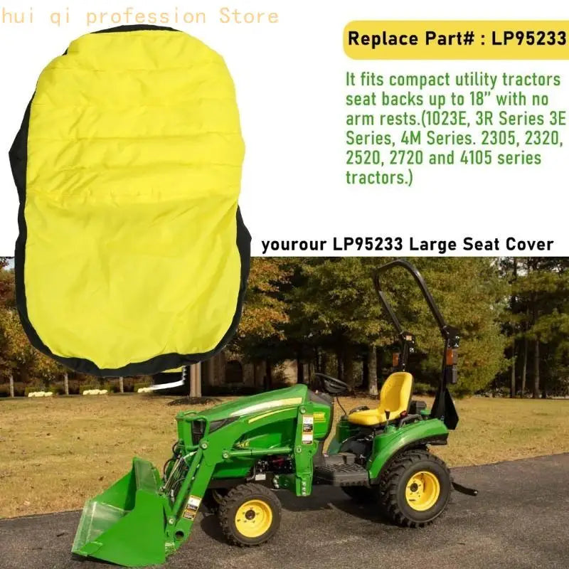 Multifunctional Cover Adjustable Wear Resistant for Large Tractors Easy to Clean H8WE Quake