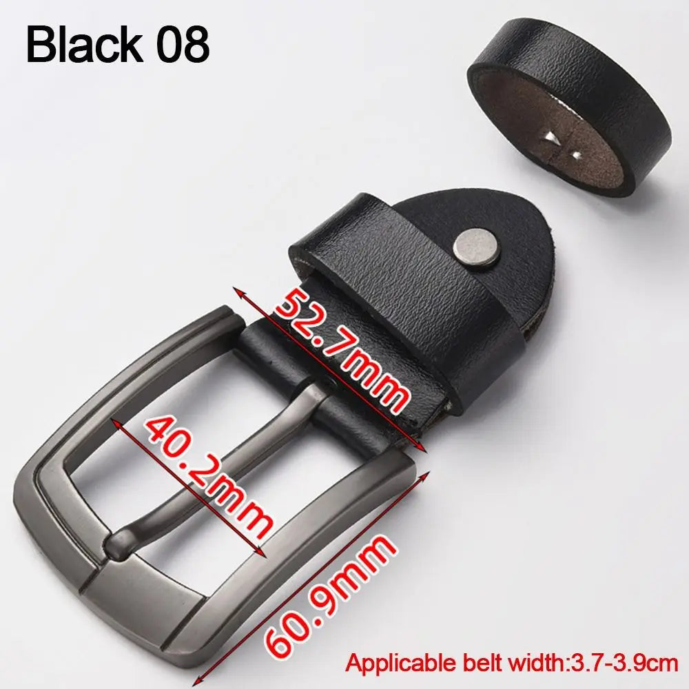 Business Accessories Adjustable Belt Replacement Buckle DIY Alloy Belt Buckle Men's Accessories Quake
