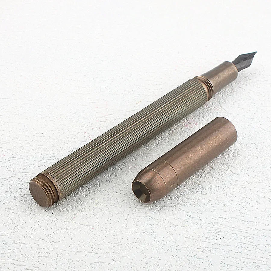 Jinhao 75 Fountain Pen #26 EF/F/M Nib, Black Extra Fine 0.4mm Office Writing Pen with Converter Quake 99-1 F 0.5MM