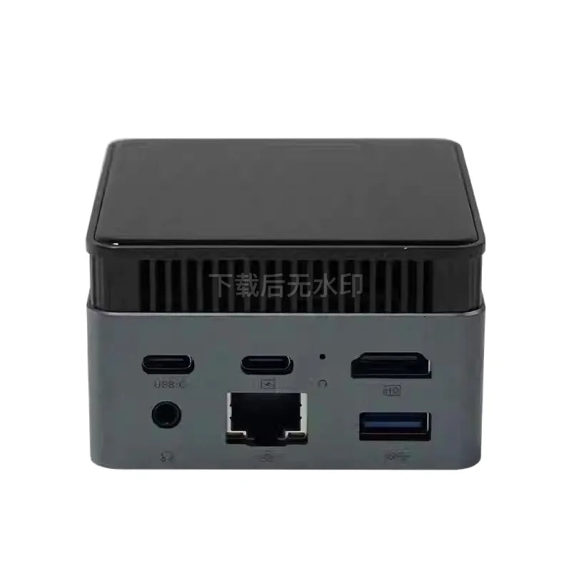 BY53 mini PC N150 Mini Pocket Computer Portable Mini PC Office Ubuntu Invoices can be issued Quake Khaki