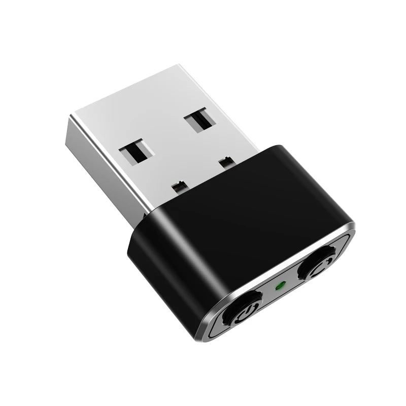 Computer Mouse Jiggler Support Windows and Android USB Mouse Simulator Device with Multi-Track Function for Office and Home Use Quake as show
