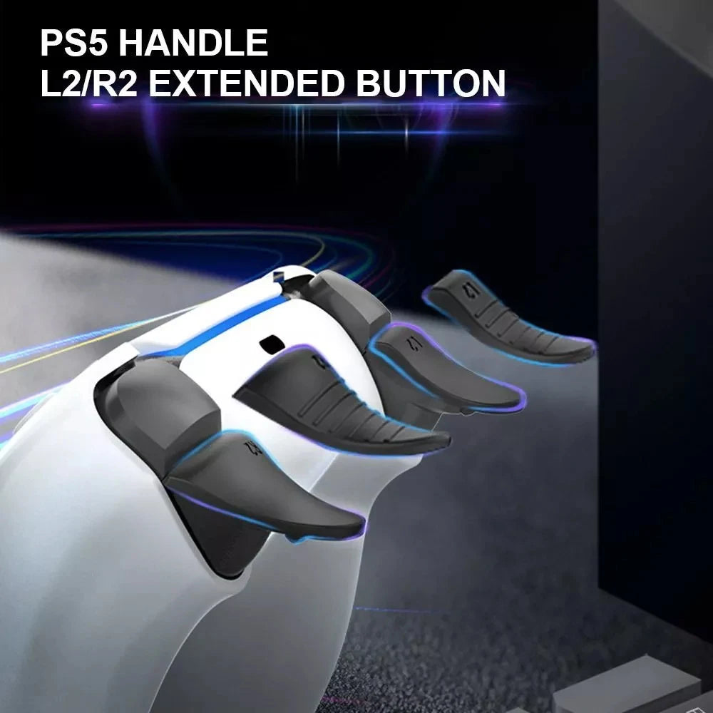Universal L2 R2 Extension Trigger Gamepad Buttons for PS5/DualSense 5 Quake