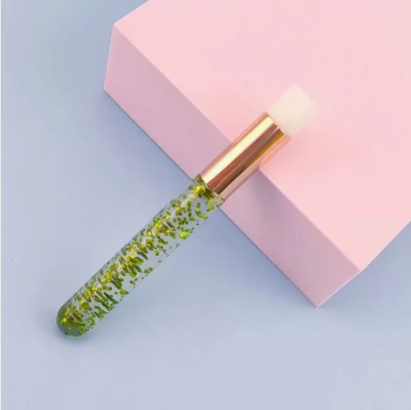 Nose Face Clean Tools Professional Eyelash Extension Shampoo Cleaning Brush Pink Shining Eye Lash Lift Foam Cleaner Brushes Quake M509 Crystal Green
