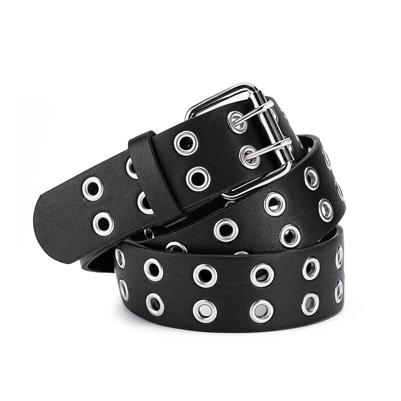 1Pcs Y2K Metal Belt For Men & Women Punk Hardware Jeans Belt Designer Belt Quake A5