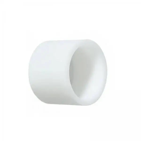 White Silicone Sleeve Tip Cover for Tubes Rods Heat Proof 260C Flexible Cap for Chair Leg Protection Workshop Use Quake
