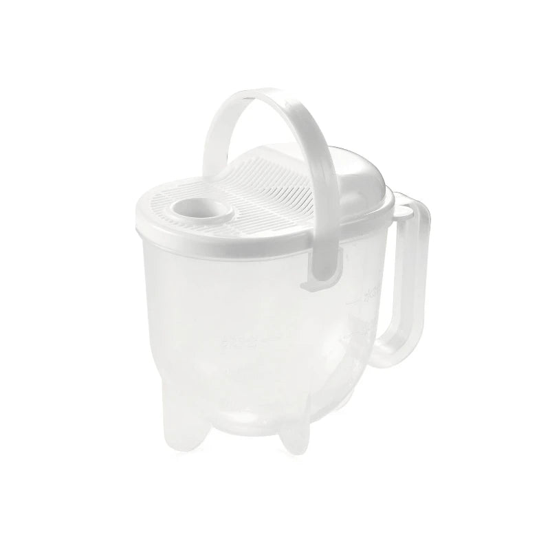 No Hand Washing Rice Washer Flushing Type Rice Strainer Lazy Rice Cleaning Tool Multifunctional Kitchen Rice Drain Basket Quake