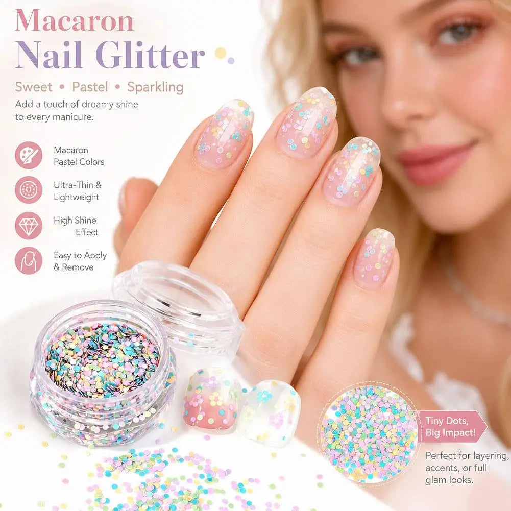 1 Box Colorful Heart Star Glitter for Nails Glitter Flakes Sparkling Diamond Sequin Nails Charms Sequins Manicure Decorations Quake