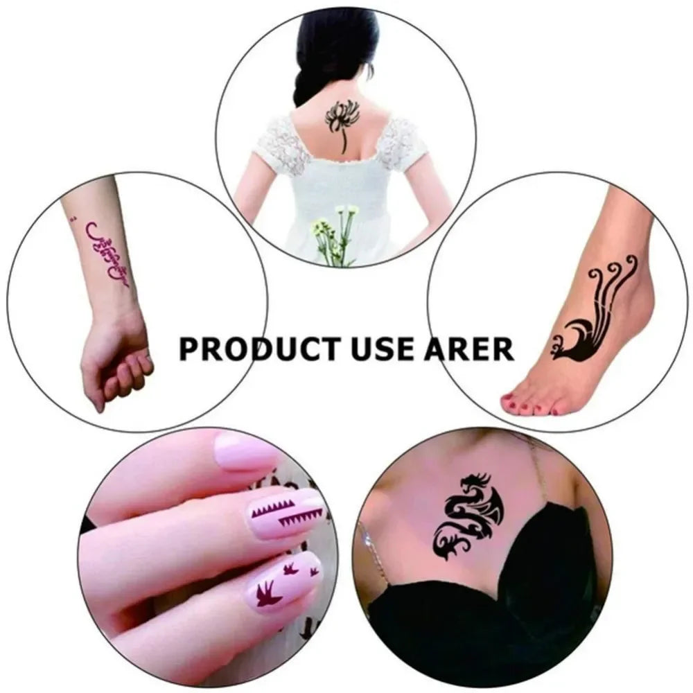 25g Temporary Cream Semi-Hand-Painted Cream Tattoo Cream Smear Tattoo Color Material India Painting Color Tattoo Cone Body Art Quake