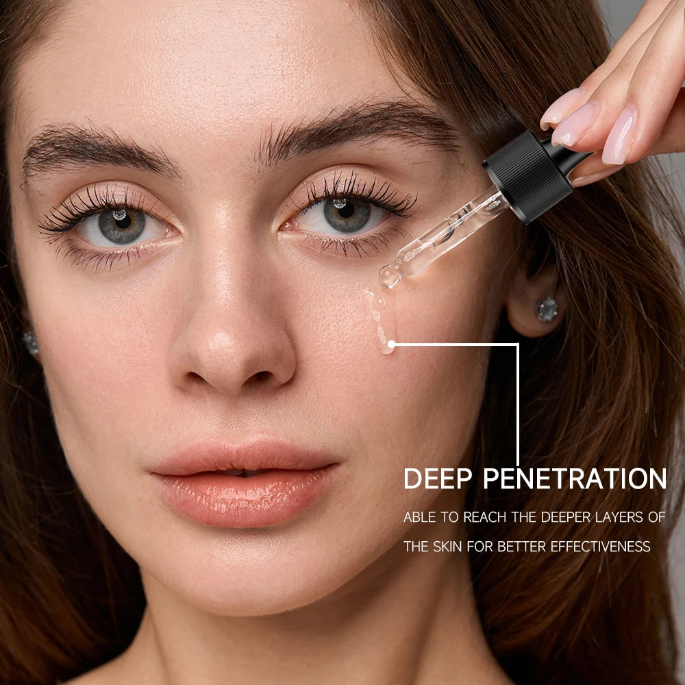 Hyaluronic Acid Serum Anti -Wrinkle Collagen Instant Tightening Fade Fine Lines Hydrating for Plumping Moisturizing Nourishing Quake