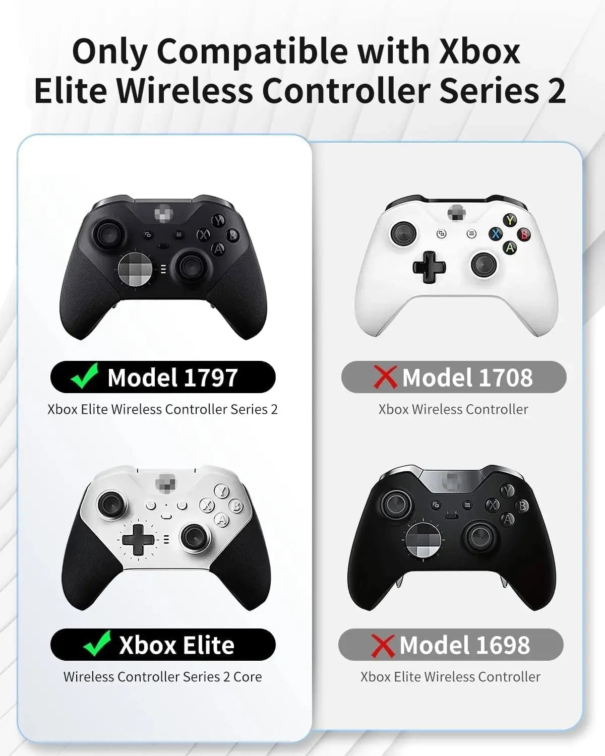 Equipped with a 10FT (3M) charging cable and bag, suitable for Xbox Elite Wireless Controller Series 2 Quake