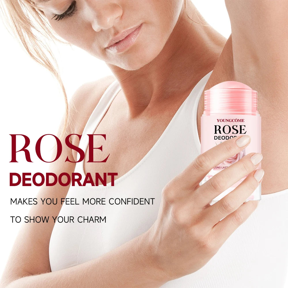 Women's Natural Anti Deodorant Body Care Stick Full Body Deodorant Smooth Stick 72 Hour Odor Control Stay Fresh Fade Body Odor Quake