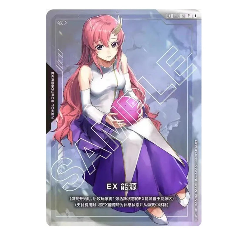 Official Gundam Card Game GCG Booster Box 01 with EX Energy EX Base Simplified Chinese Version Anime Collection Battle Card Set Quake