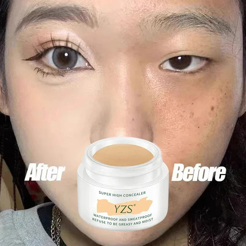 Waterproof and Long-lasting High Concealer That Perfectly Covers Scars, Dark Spots and Tattoos for a Flawless Skin Look Makeup Quake