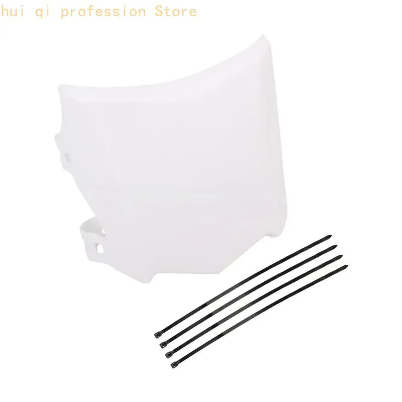 Electric Dirt Bike Front Panel for Number Plate Replacement Use H8WE Quake White CN