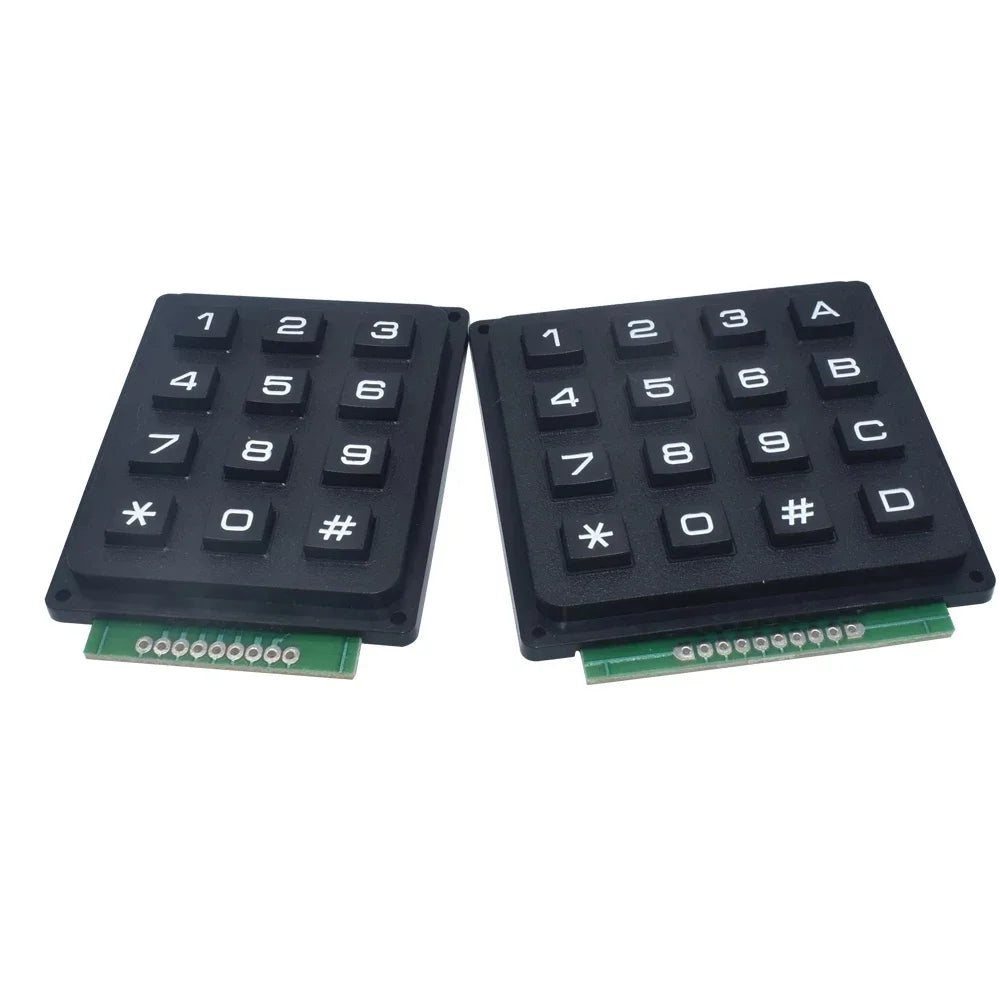 Matrix Array Matrix Keyboard 12 16 Key 4*4 4*3 Membrane Switch Keypad 4 X 4 4 X 3 Membrane Switch Keypad for Arduino Quake