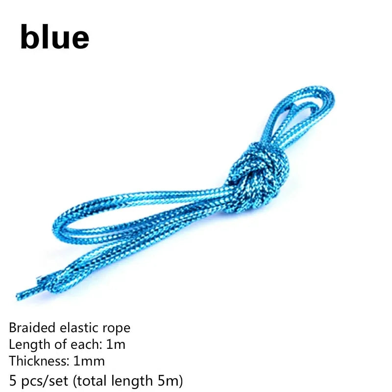 Shimmer Stretchable Braiding Hair Strings – 5m African Braid Rope