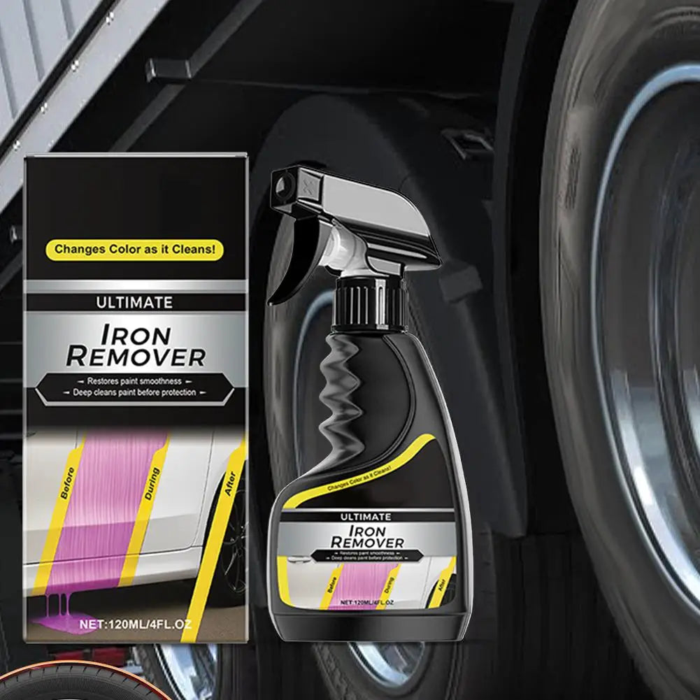 Professional Rust Dissolver for Cars, Alloy Wheel Cleaner & Brake Dust Remover, Metal Surface Treatment for Rust Stain Removal Quake