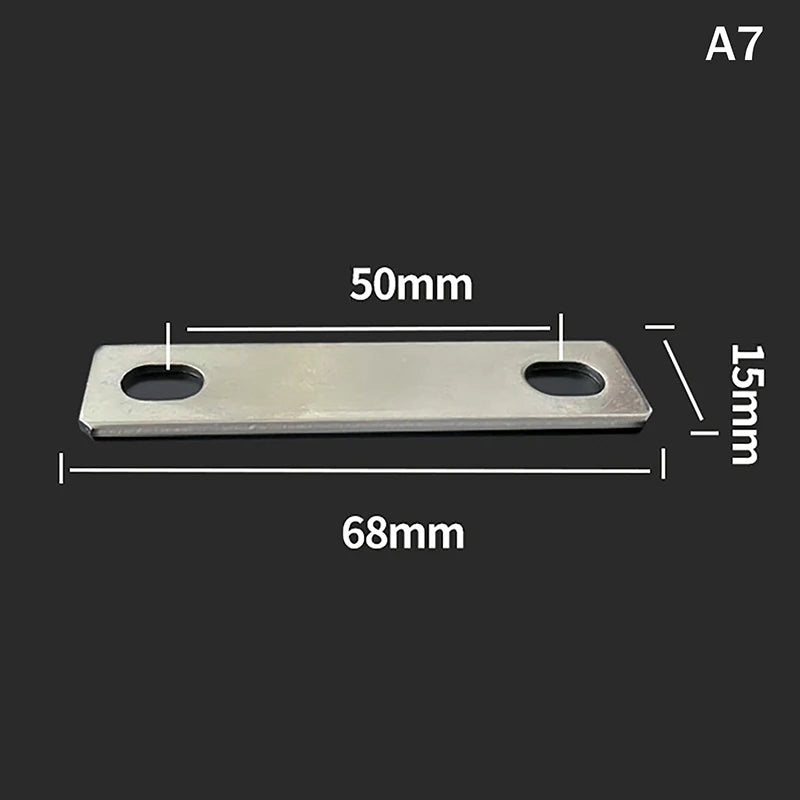 1Pc Lifepo4 Battery Copper Nickel Plate Busbars For 3.2V 260Ah 280Ah 300Ah 310Ah 320Ah Lithium Iron Phosphate Battery Connector Quake A7