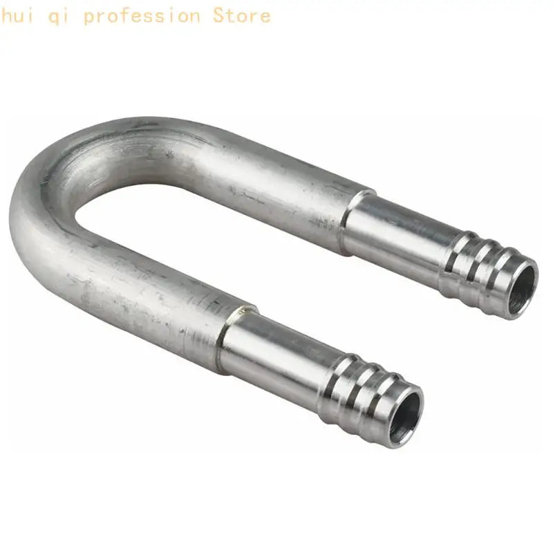 Engine Maintenance Connection Aluminum U-Bend Tube With Hose and Four Fasteners for Fuel Filter Service H8WE Quake