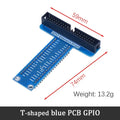 4 3B + Accessories T GPIO expansion board + Raspberry PI 40P data cable variety of options Raspberry PI Quake MAROON