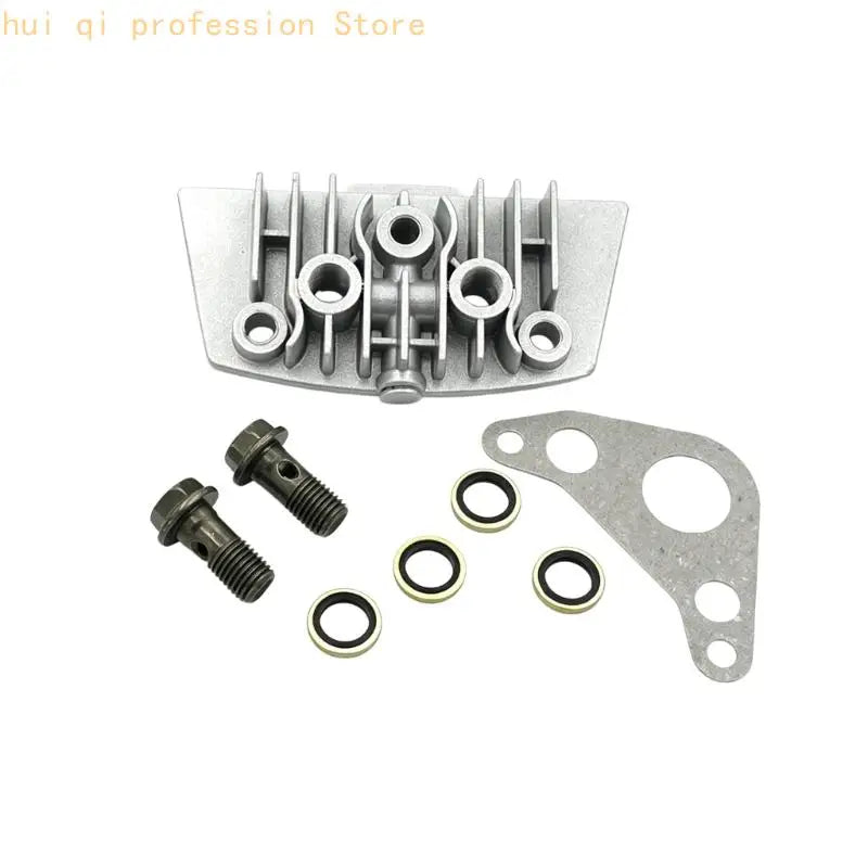 Motorcycle Engine Side Cover with Gasket Bolts for 50 110 125 140cc H8WE Quake A CN