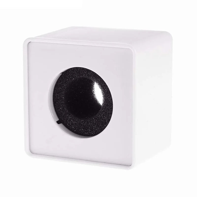 Microphone Flag Station Cube ABS Square Flags Interview Mic Logo Mark TV Station Reporter Microphone Cube Box Foam Cover Quake