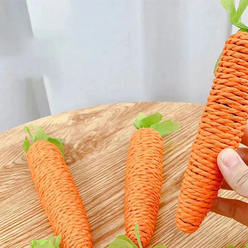 Cat Toys Sound Carrot Cuddle cat stick since fun fun cat teething stick anti-bite cat scratch board pet supplies Quake