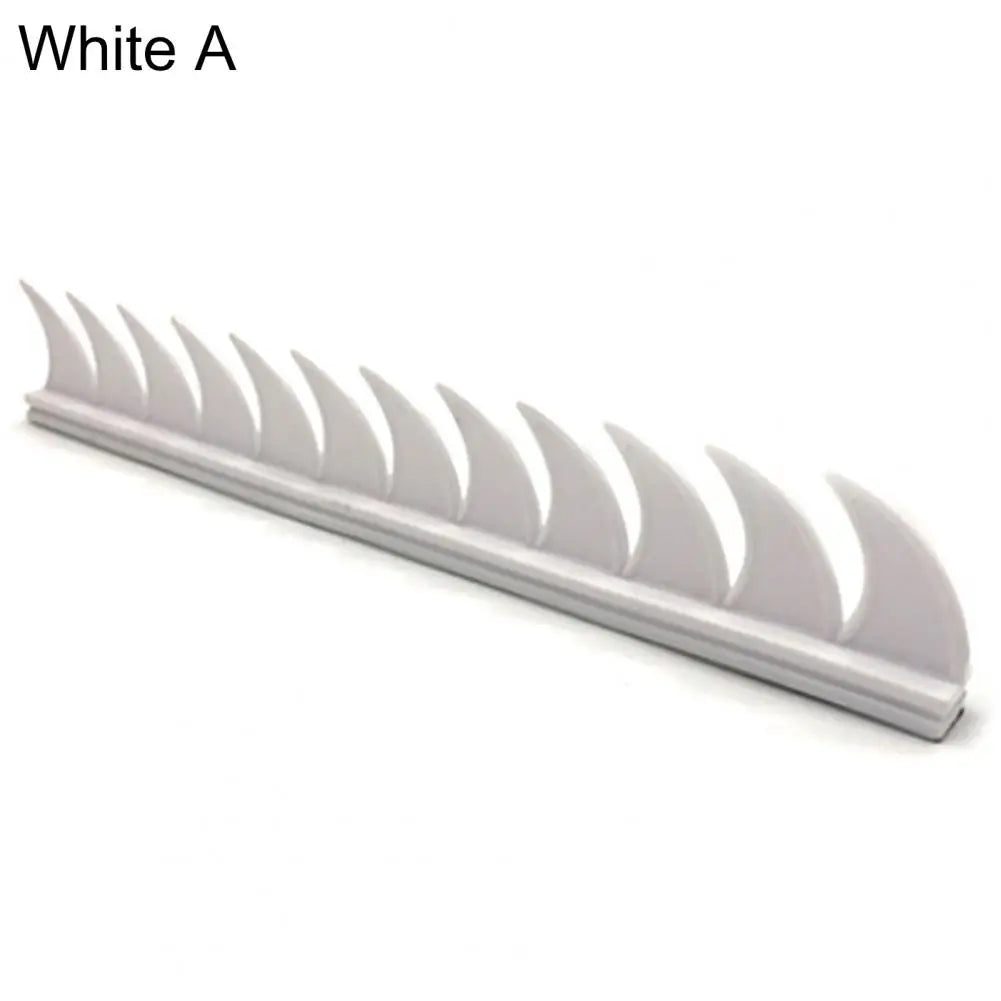 Universal Motorcycle Modified Helmet Sticker Personalized Cockscomb Horns Decal Quake White A